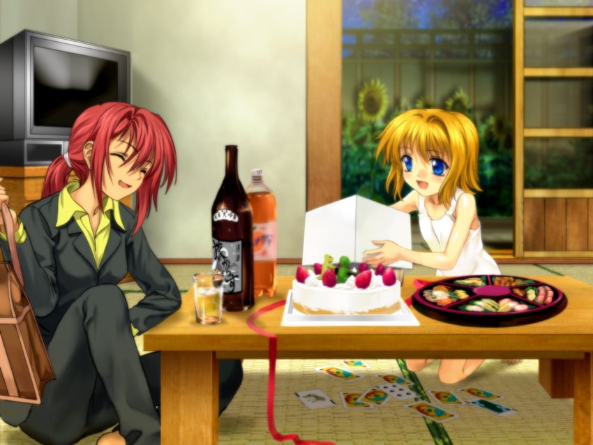 kamio misuzu and kamio haruko (air) drawn by mutsuki_(moonknives)