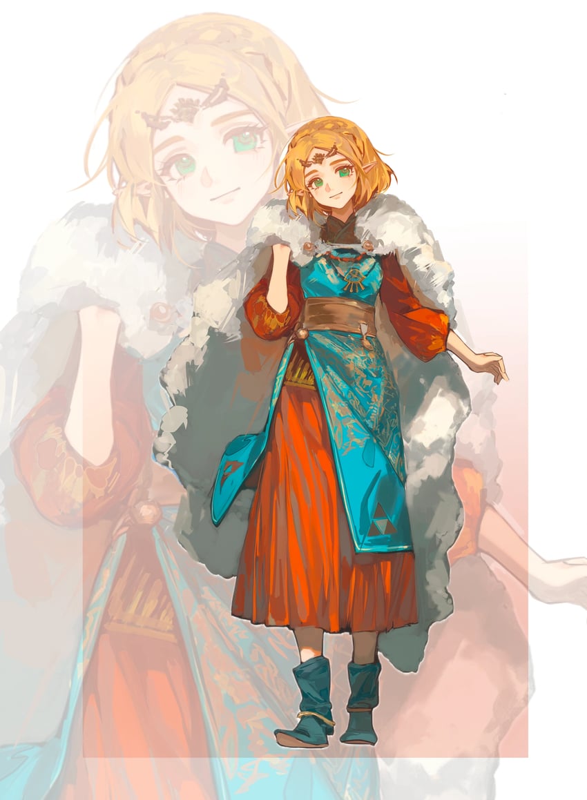 princess zelda (the legend of zelda and 1 more) drawn by tanxianjia_xiaomao