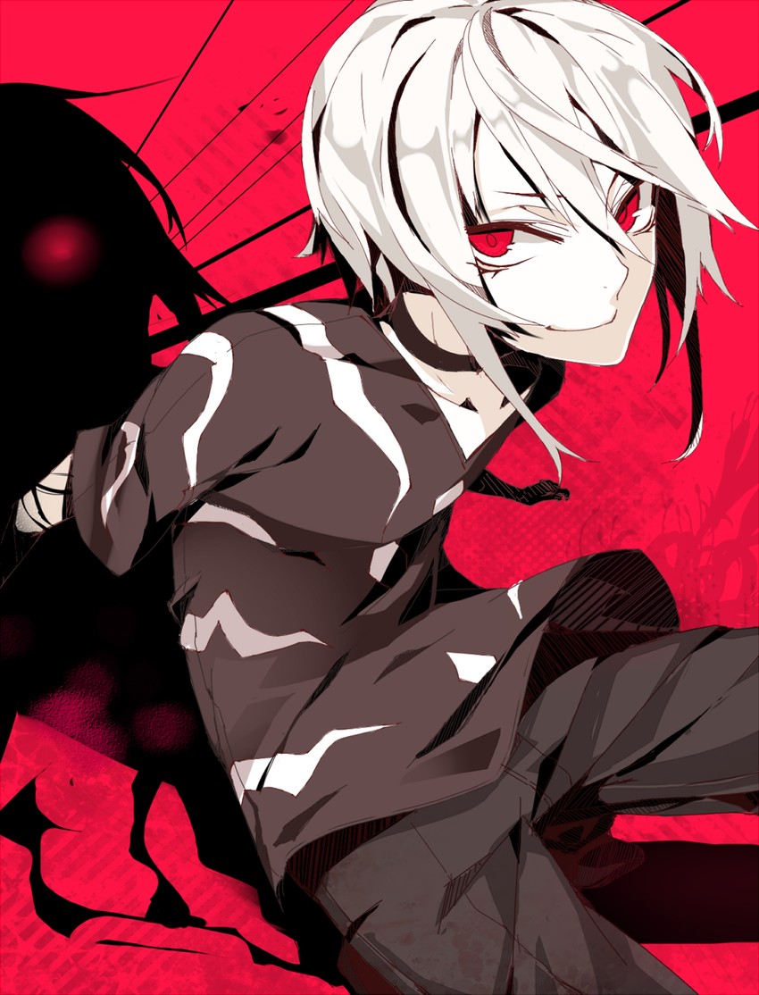 accelerator (toaru majutsu no index) drawn by hoe-l