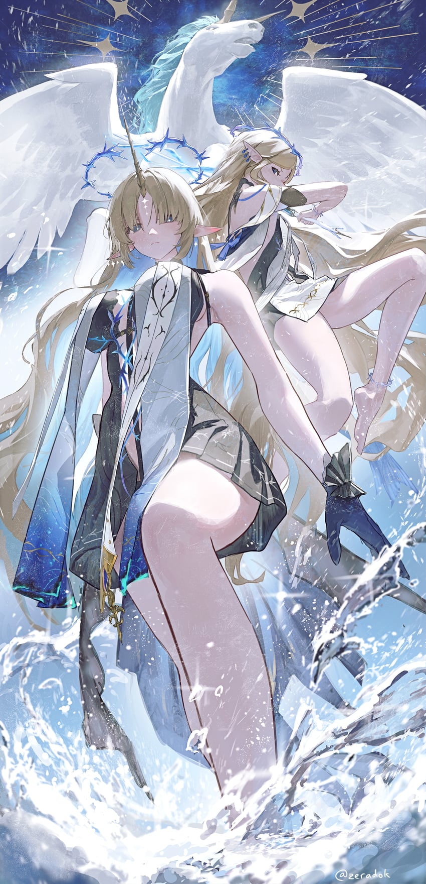 cartethyia, fleurdelys, and imperator (wuthering waves) drawn by zeradok