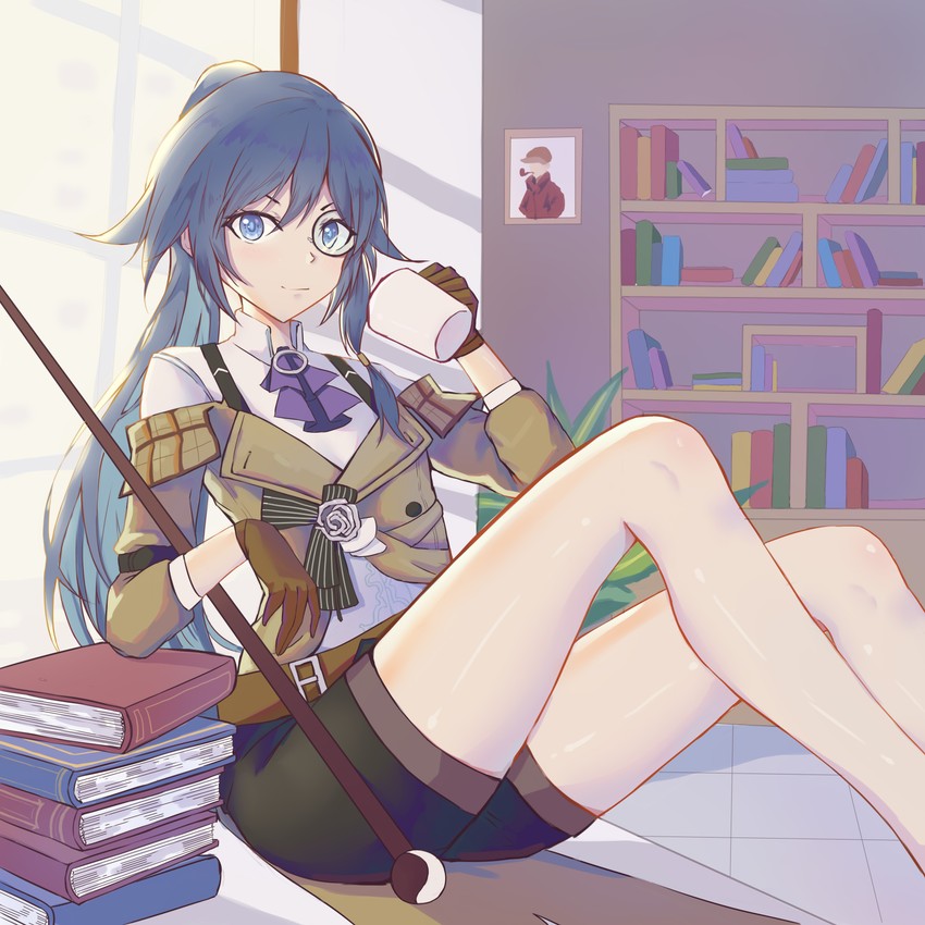 fu hua (honkai and 1 more) drawn by delusion_god