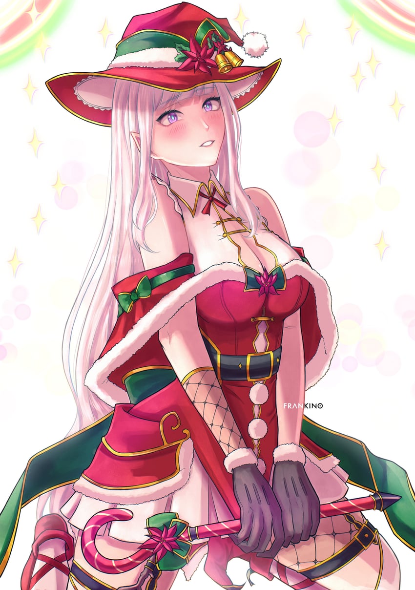 emilia (re:zero kara hajimeru isekai seikatsu) drawn by frankino