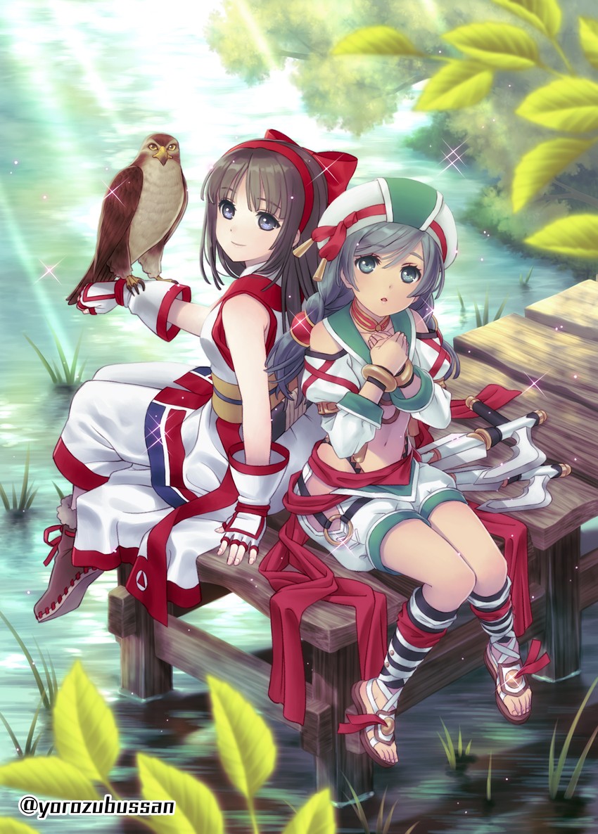 nakoruru, talim, and mamahaha (samurai spirits and 1 more) drawn by yorozu