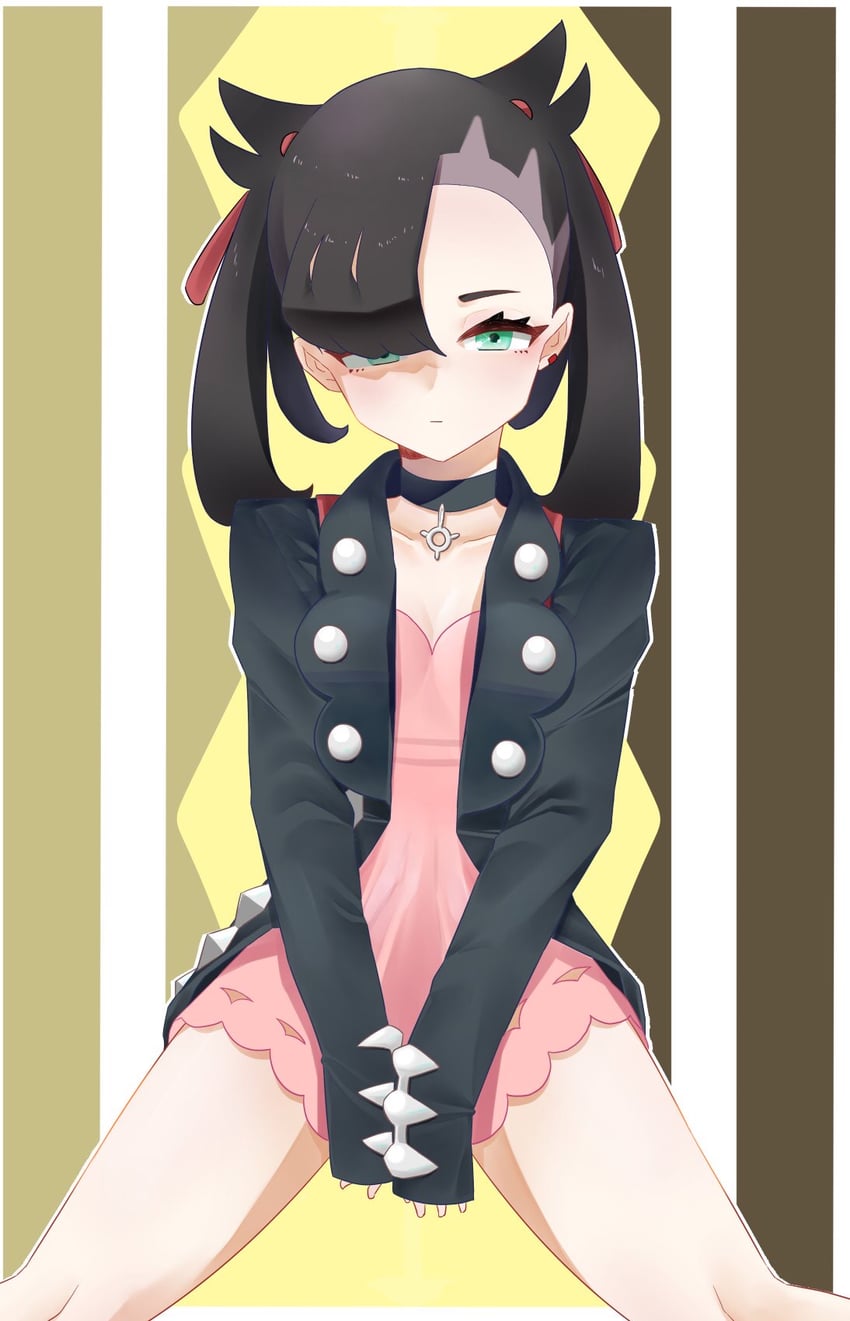 marnie (pokemon and 1 more) drawn by tomato_quad