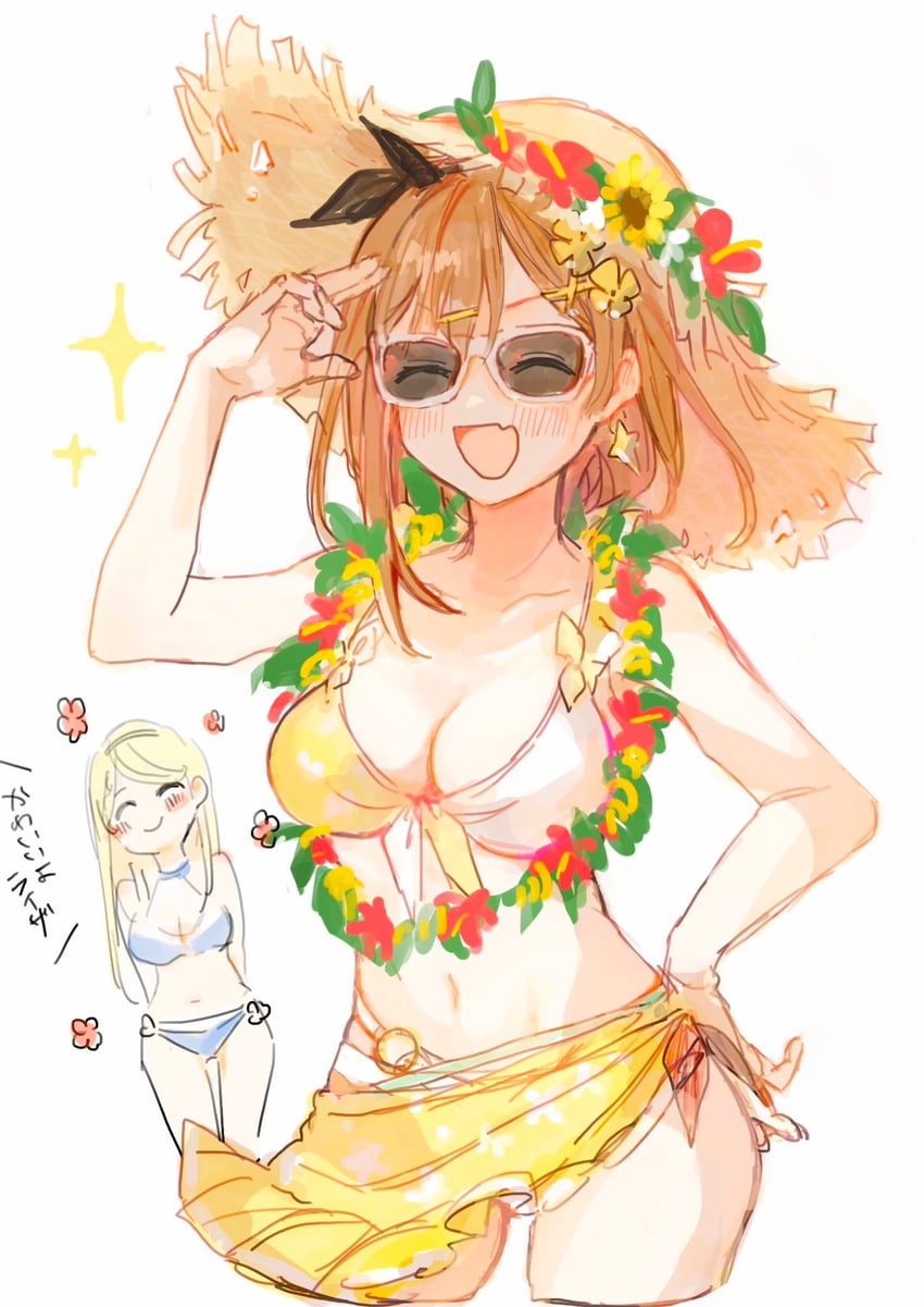 reisalin stout and klaudia valentz (atelier and 2 more) drawn by le21day