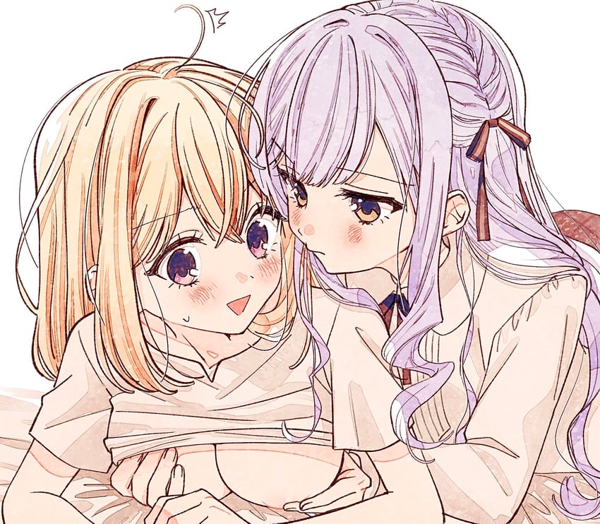 togawa sakiko and misumi uika (bang dream! and 1 more) drawn by ccc_cloudy