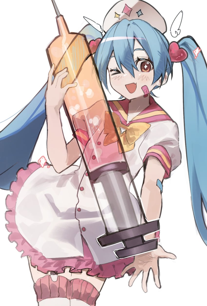 hatsune miku (vocaloid and 1 more) drawn by commeowdore