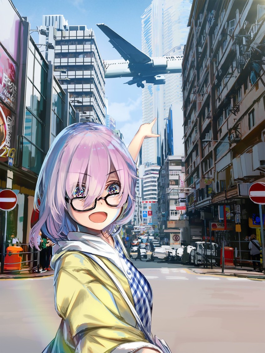 mash kyrielight (fate and 2 more) drawn by harutoshi