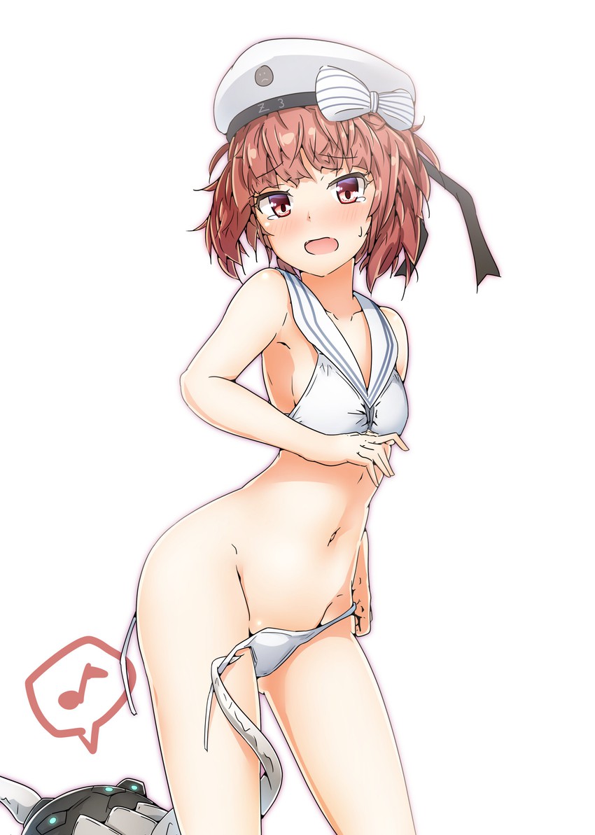 z3 max schultz and enemy naval mine (kantai collection) drawn by halkawa501