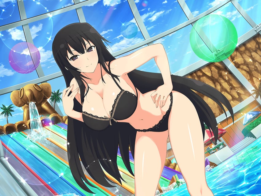 kagura (senran kagura and 1 more) drawn by yaegashi_nan