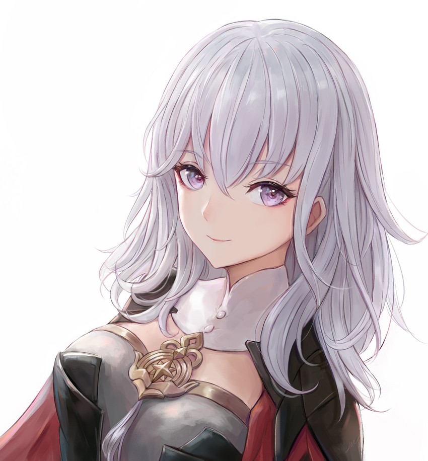 female byleth and edelgard von hresvelg (fire emblem and 2 more) drawn by leonmandala