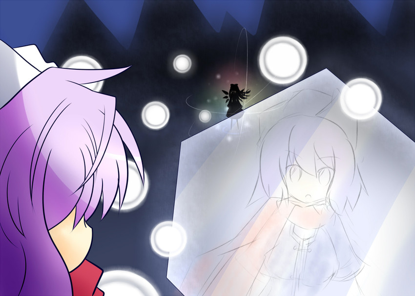 cirno and letty whiterock (touhou) drawn by yurume_atsushi