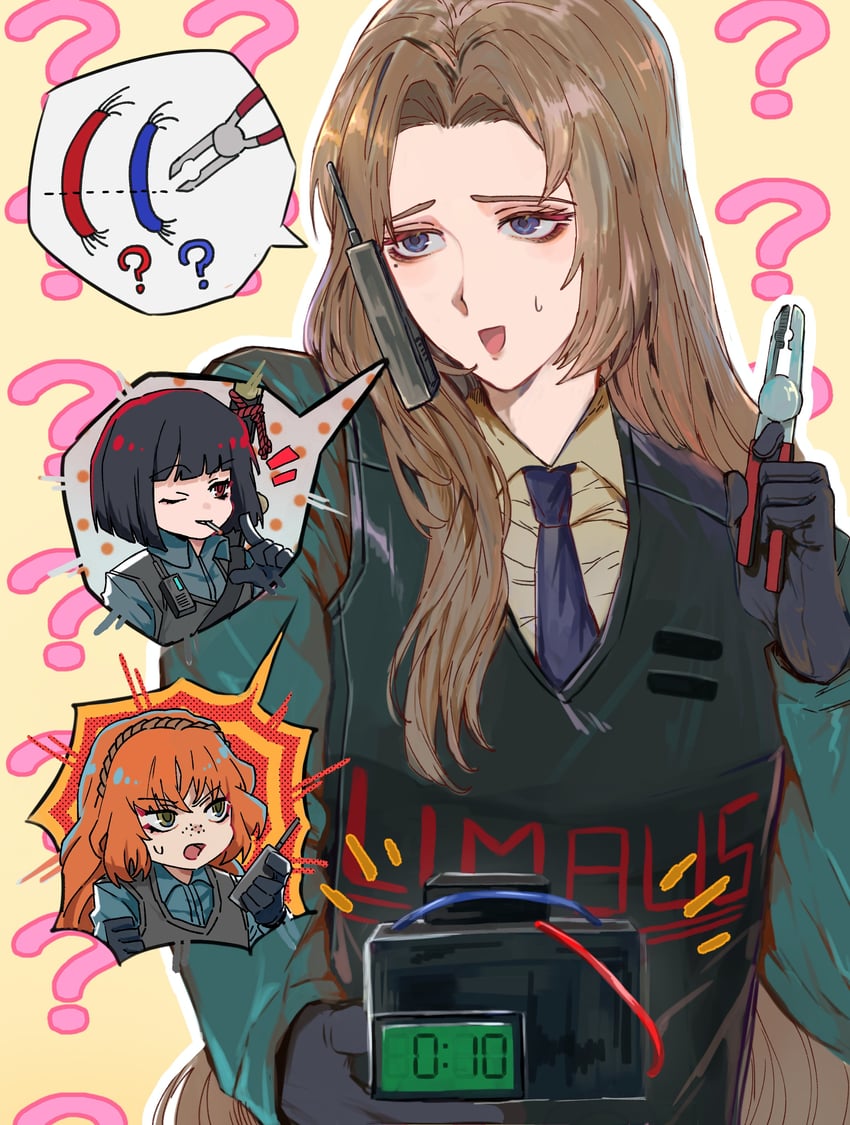 ishmael, ryoshu, and rodion (project moon and 1 more) drawn by klack_rodyalove