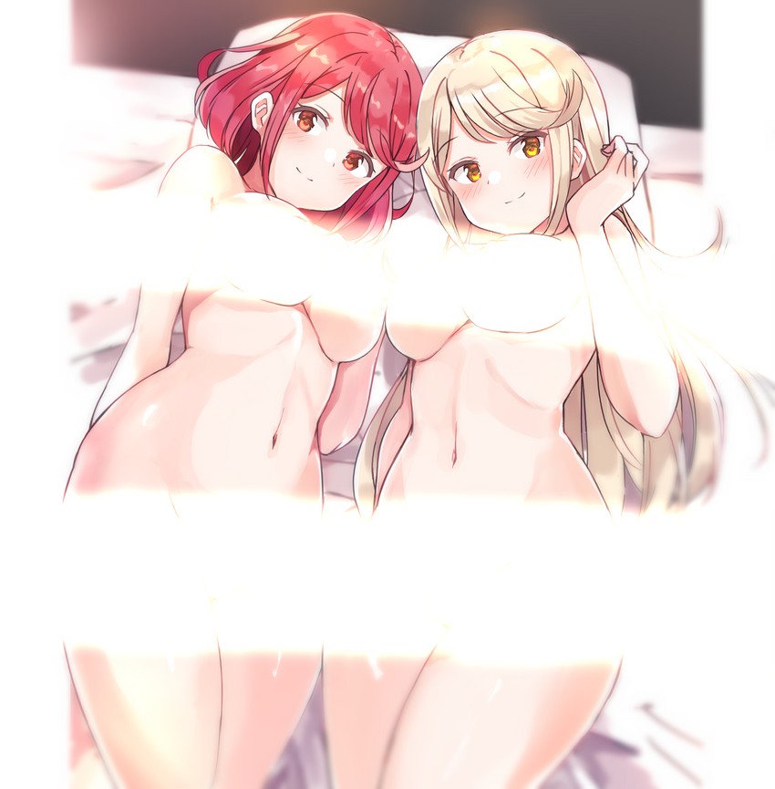 pyra and mythra (xenoblade chronicles and 1 more) drawn by shiitake_taishi