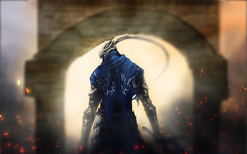 artorias the abysswalker (dark souls and 1 more) drawn by nine-bullet-revolver