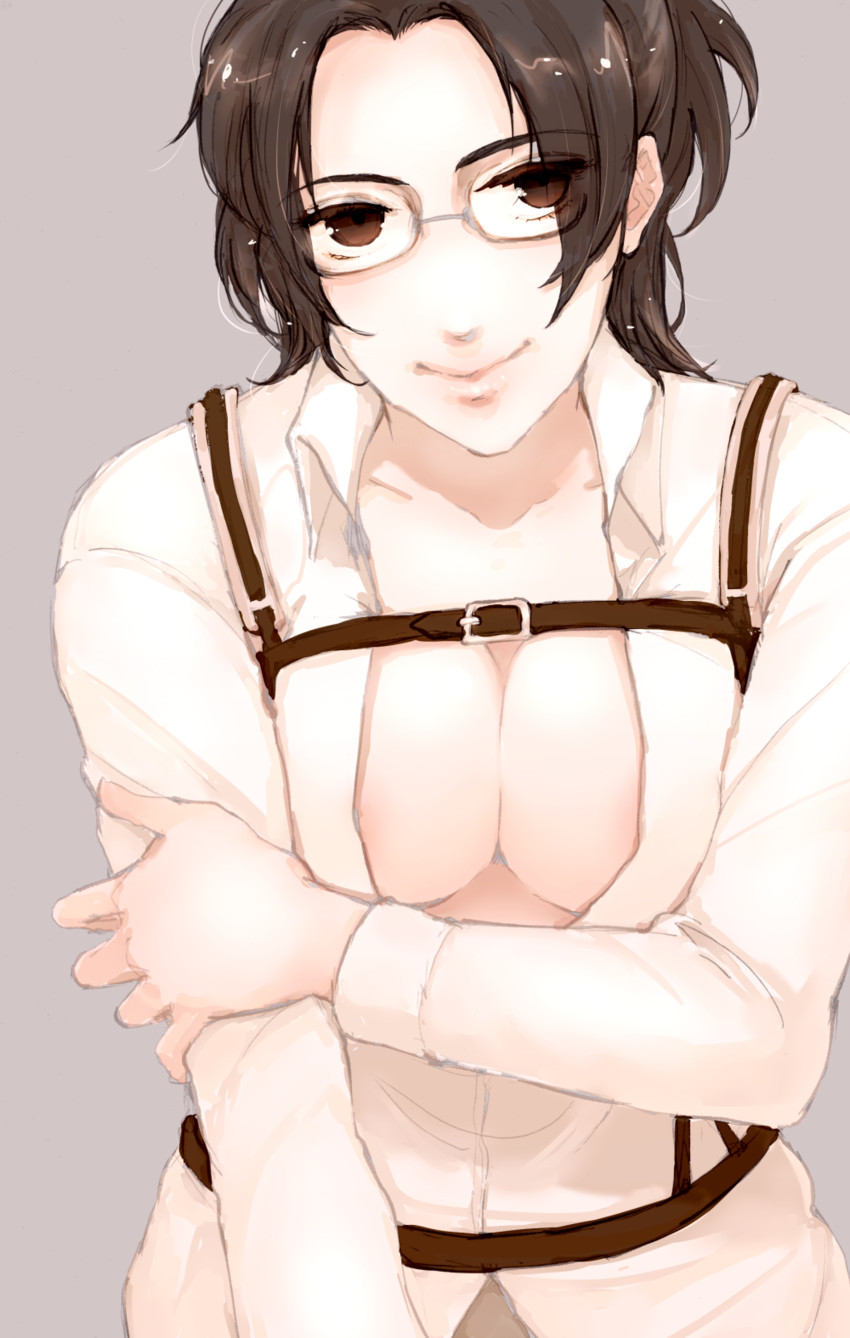hange zoe (shingeki no kyojin) drawn by sumire_(pink_fluid)