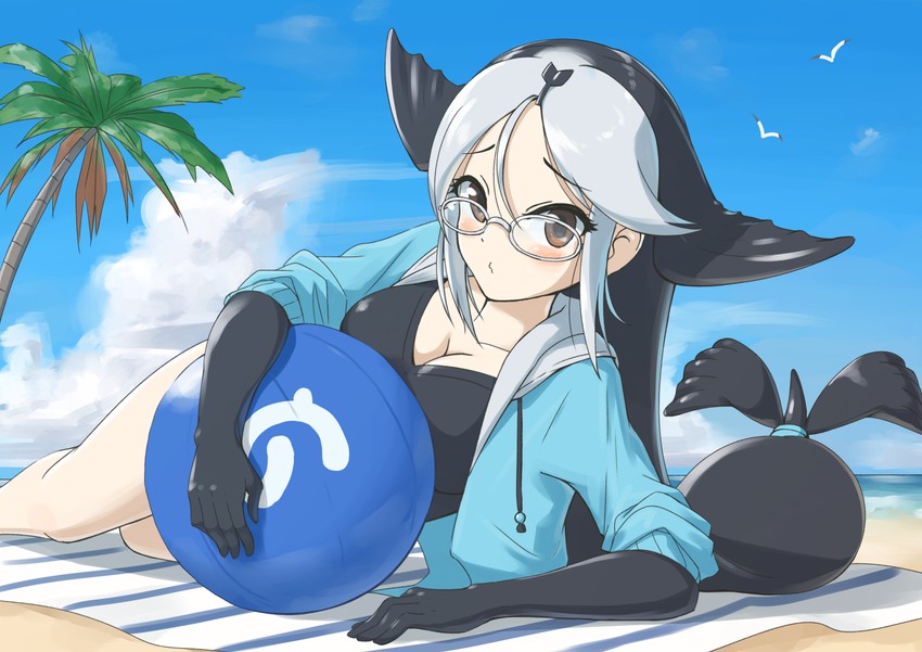 california sea lion (kemono friends and 1 more) drawn by mikuru_ism