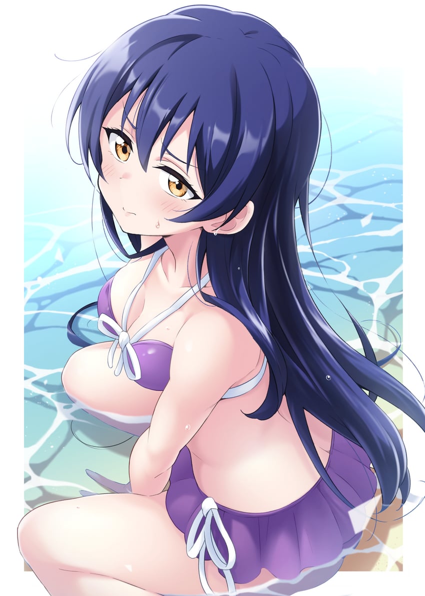 sonoda umi (love live! and 1 more) drawn by kirisaki_reina