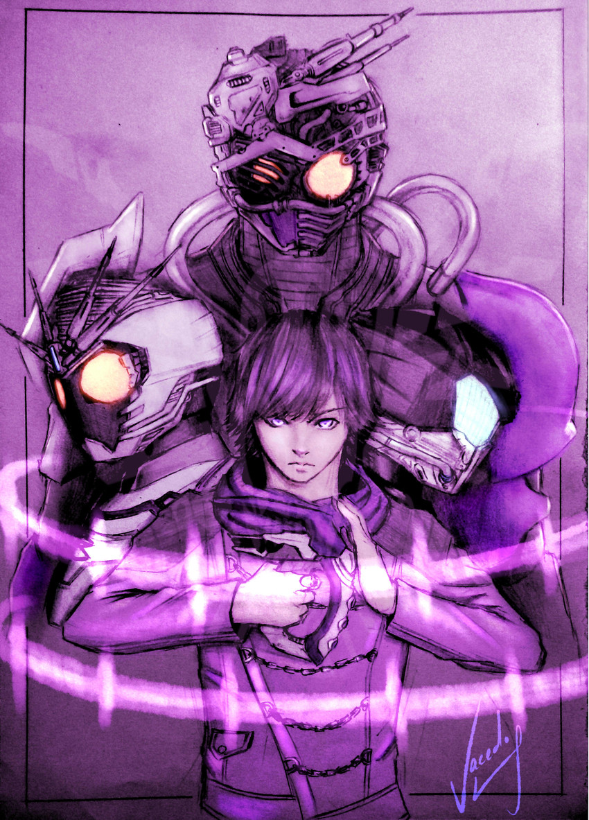 chase, mashin chaser, kamen rider chaser, and kamen rider protodrive (kamen rider and 1 more) drawn by vaeedo