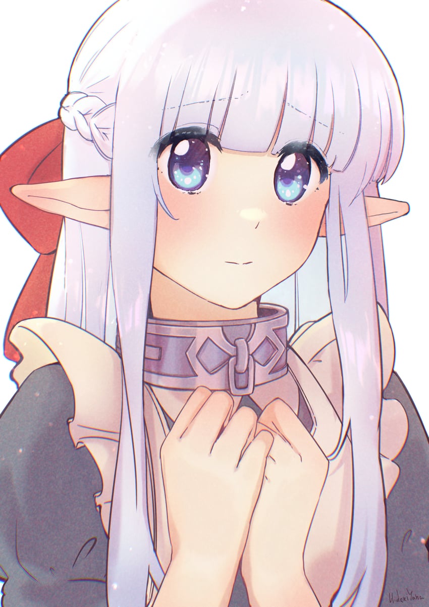 nephelia (maou no ore ga dorei elf wo yome ni shitanda ga dou medereba ii?) drawn by hidariyana