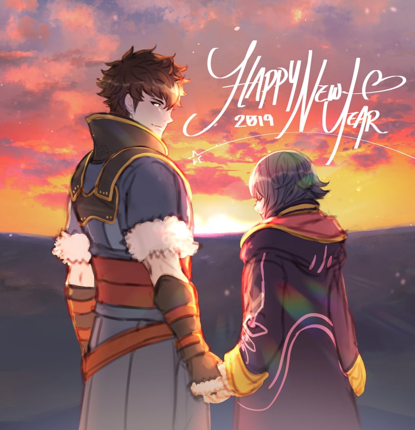 female robin and lon'qu (fire emblem and 1 more) drawn by krazehkai