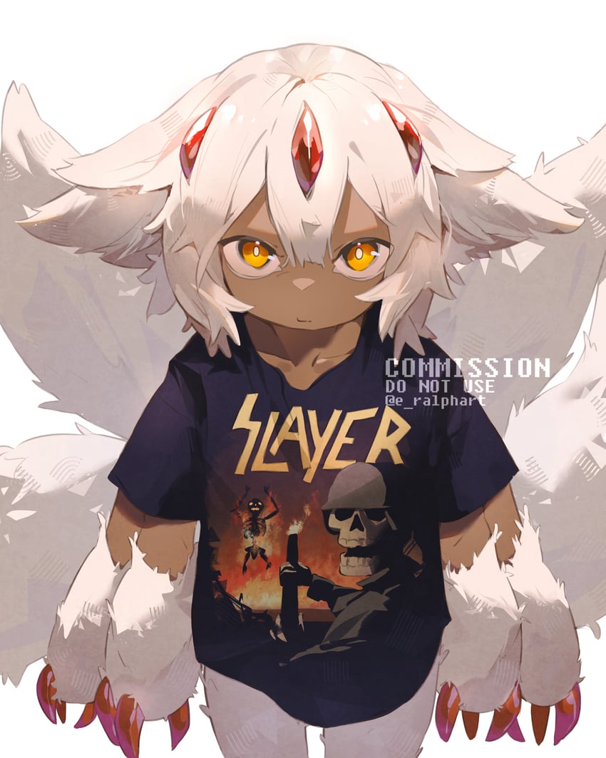 faputa (made in abyss and 1 more) drawn by ralph_alejandro