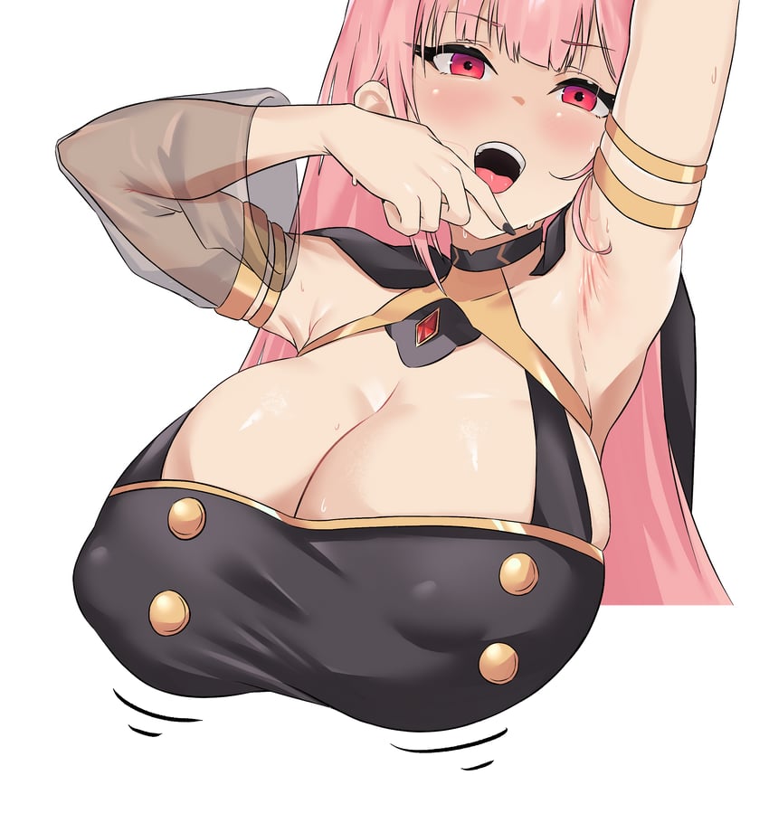 mori calliope (hololive and 1 more) drawn by rika_(akarika057)