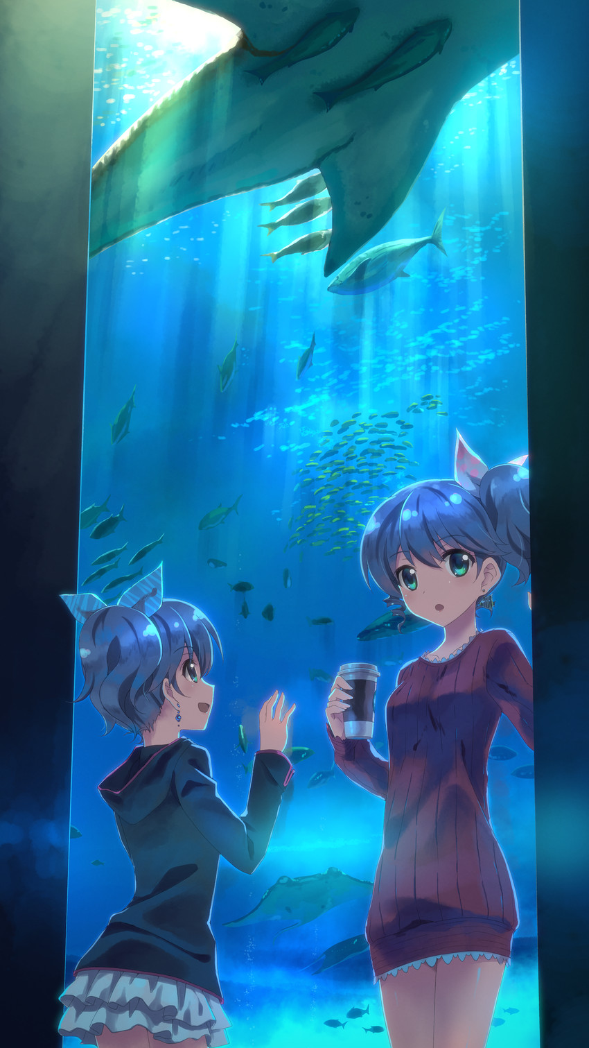 nina klatt and sehra klatt (djmax and 2 more) drawn by yuuki_tatsuya