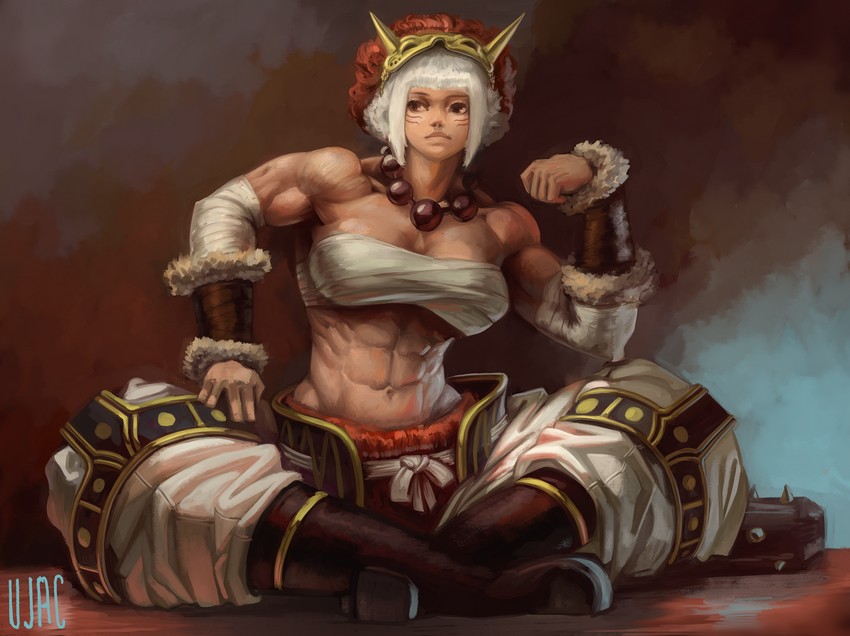 rinkah (fire emblem and 1 more) drawn by ujac