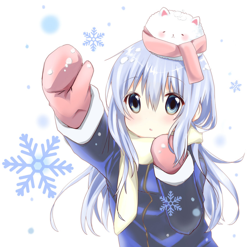 kafuu chino and tippy (gochuumon wa usagi desu ka?) drawn by amedamacon