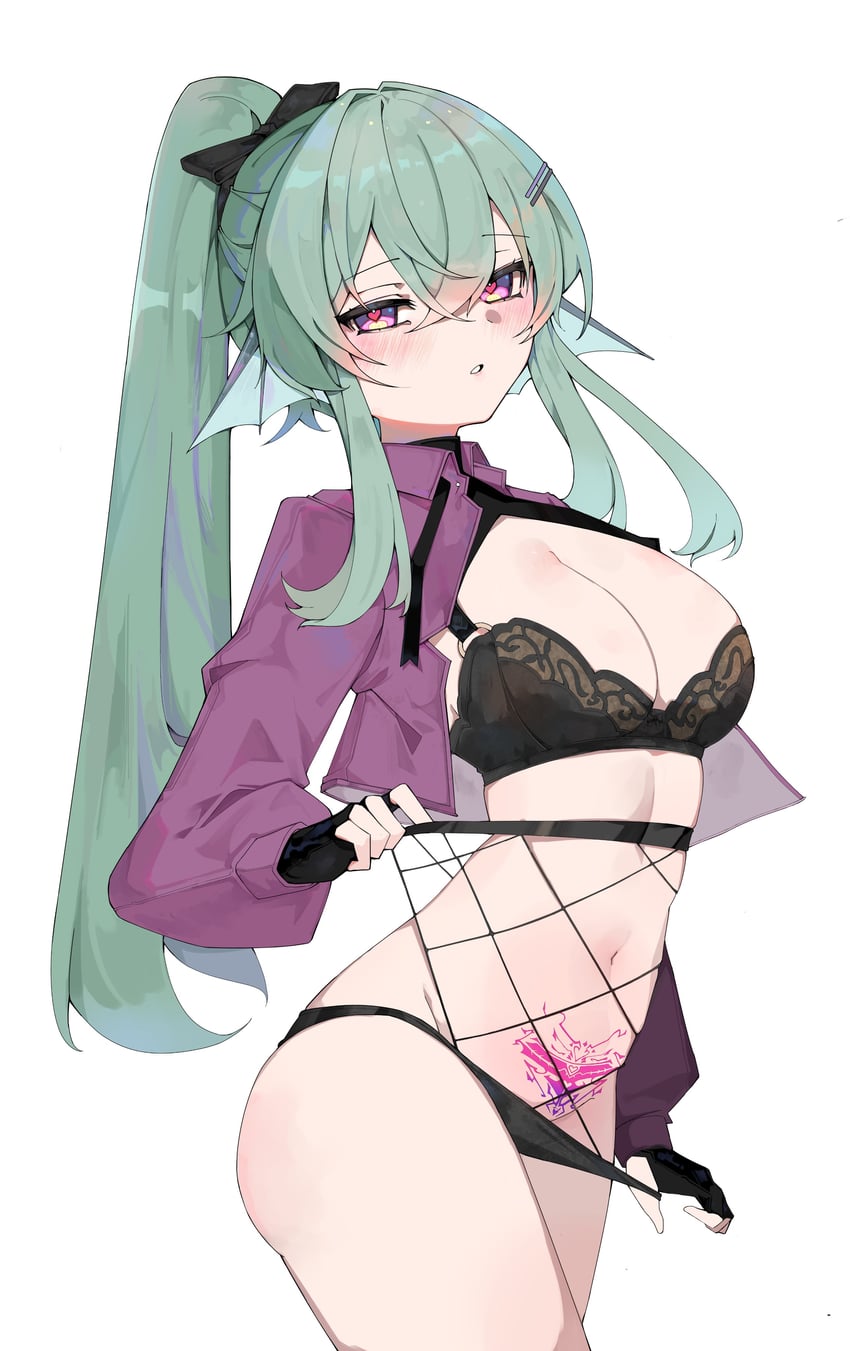 finana ryugu (nijisanji and 1 more) drawn by mewraii
