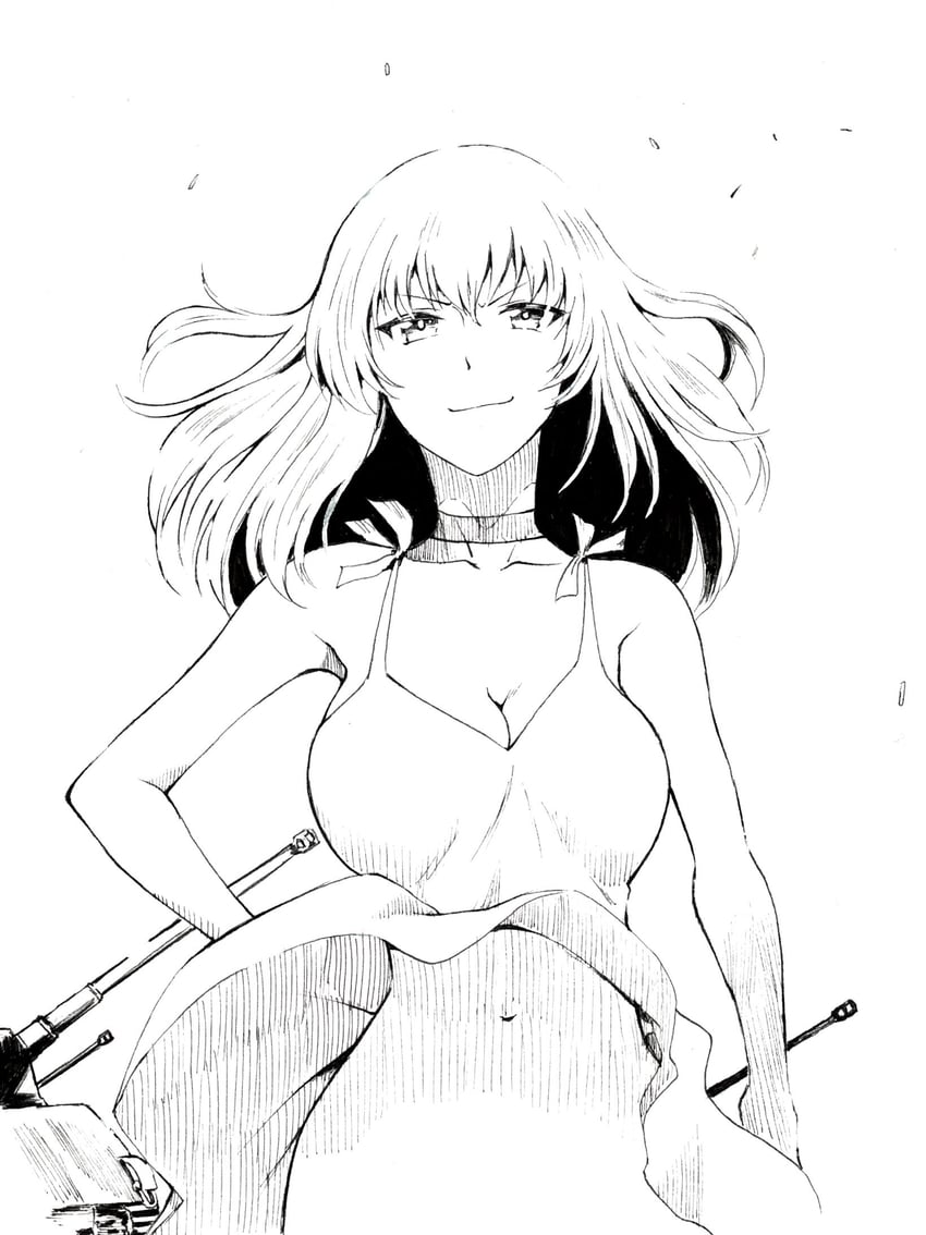 souryuu asuka langley and itsumi erika (girls und panzer and 1 more) drawn by sawamin