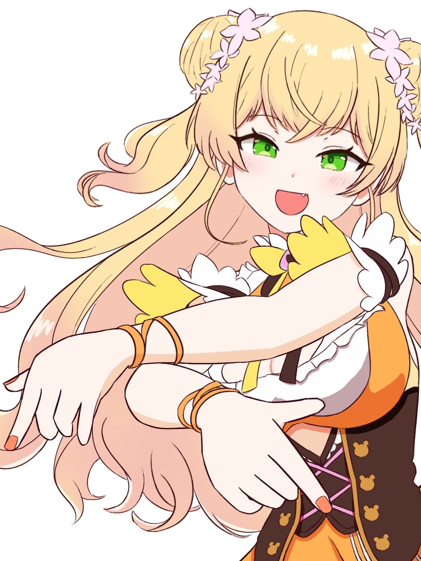 momosuzu nene (hololive and 1 more) drawn by endou_tengu