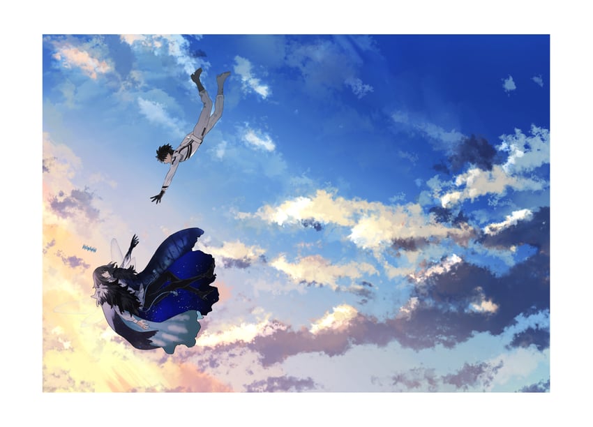 fujimaru ritsuka and oberon (fate and 1 more) drawn by ninjin_(ne_f_g_o)