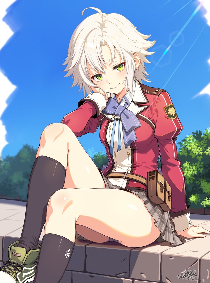 fie claussell (eiyuu densetsu and 2 more) drawn by masaki_shino
