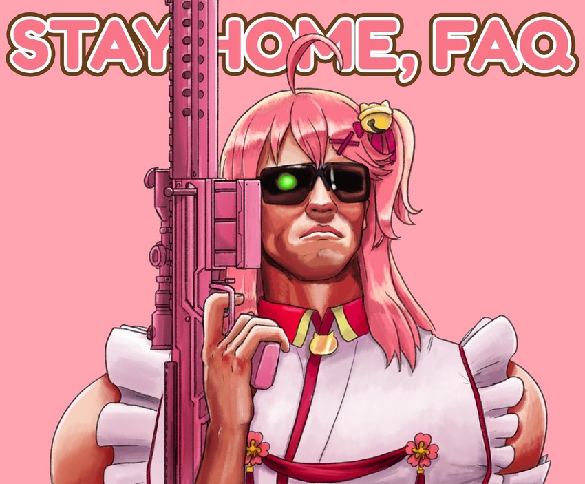 sakura miko, t-800, and arnold schwarzenegger (hololive and 2 more) drawn by agito666