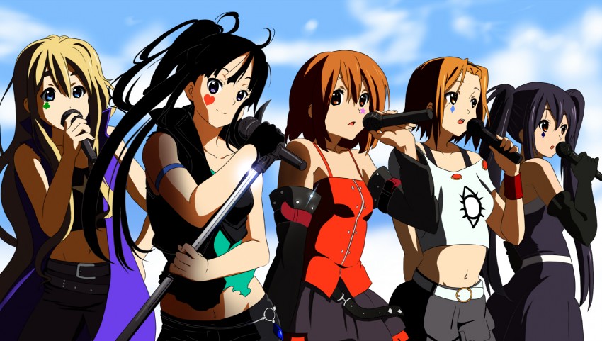 akiyama mio, nakano azusa, hirasawa yui, tainaka ritsu, and kotobuki tsumugi (k-on!) drawn by diesel-turbo