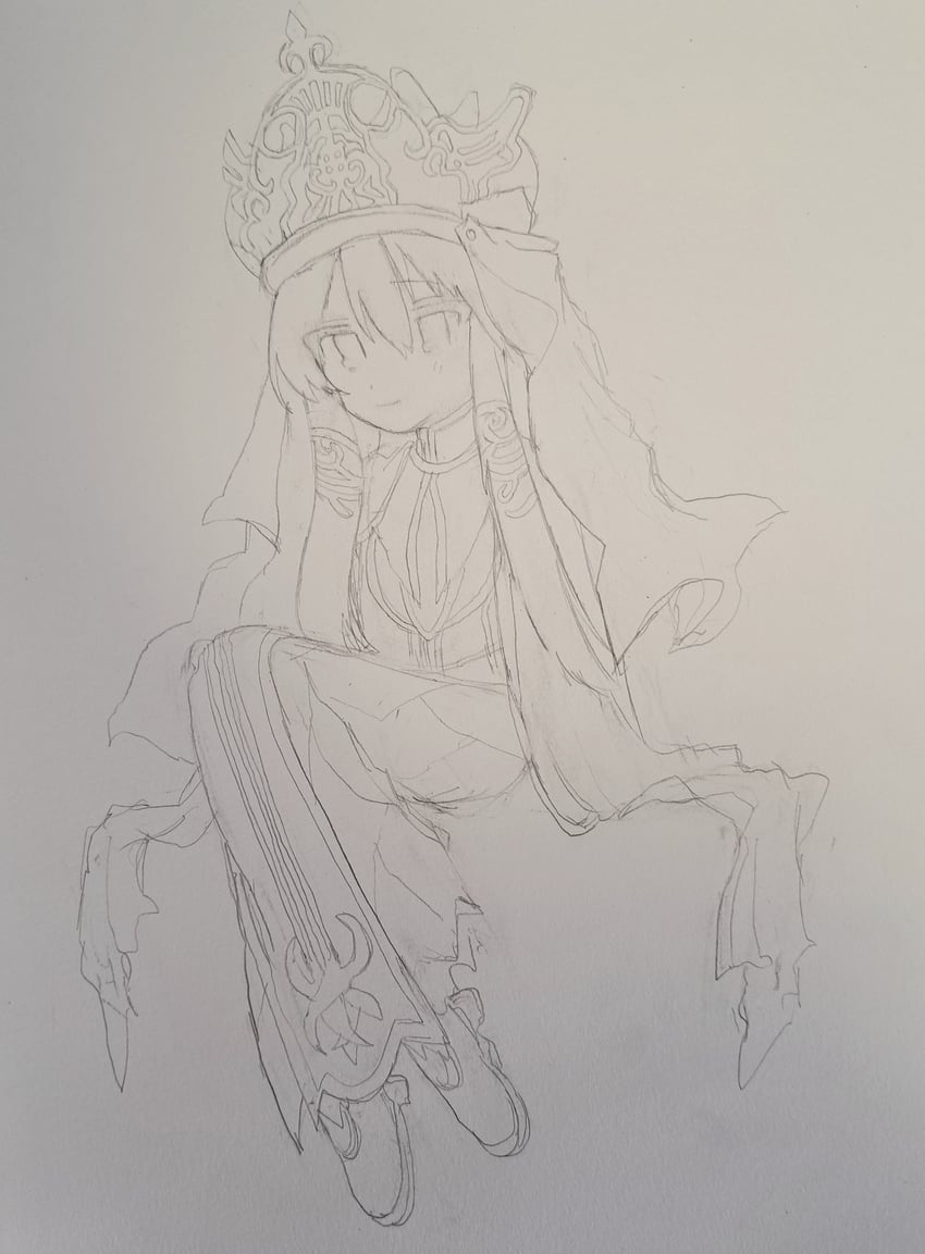elicia (luminous arc and 1 more) drawn by harusame_404