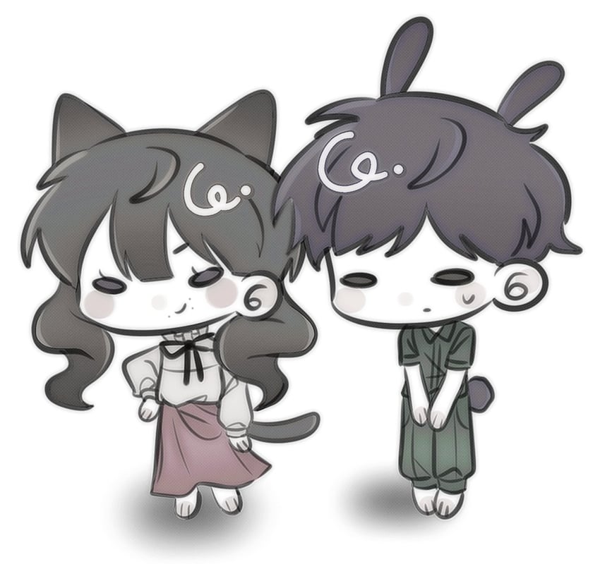marina and levi (fear & hunger and 1 more) drawn by ss2ba1