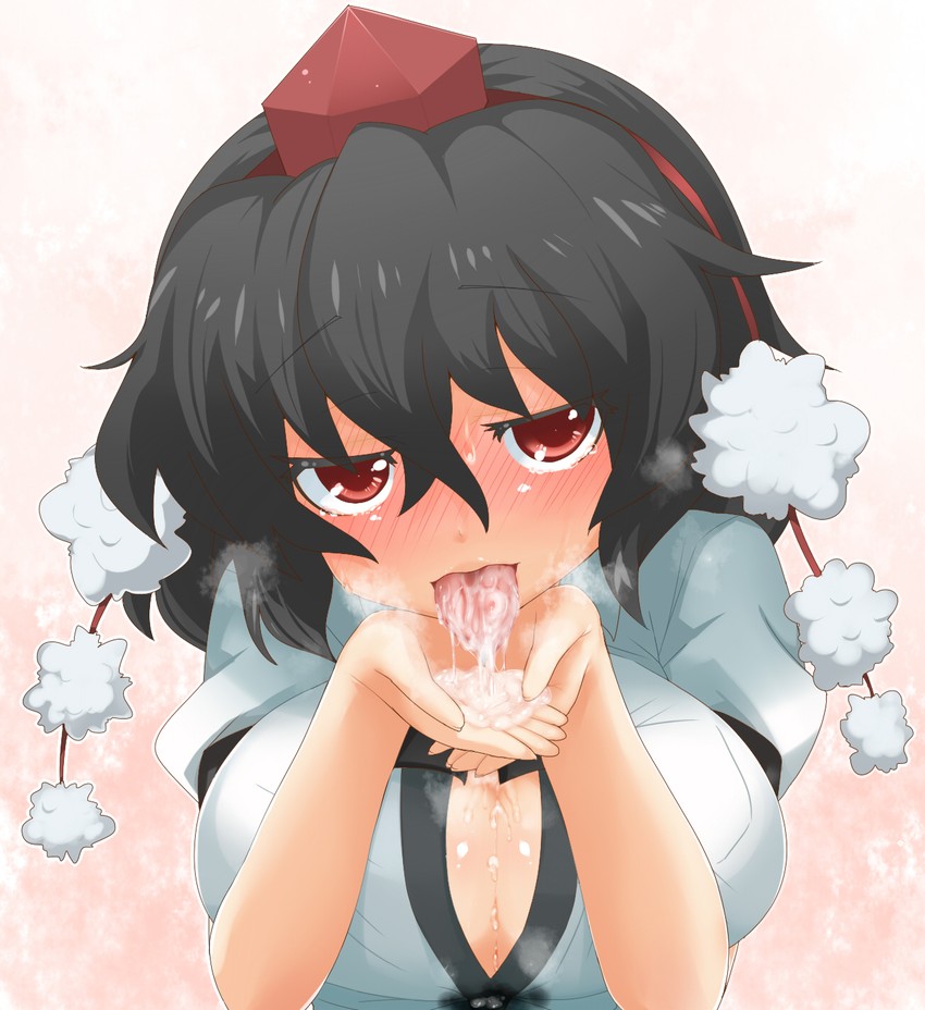 shameimaru aya (touhou) drawn by loggy