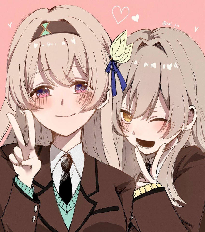 trailblazer, firefly, and stelle (honkai and 1 more) drawn by rai_pic_3