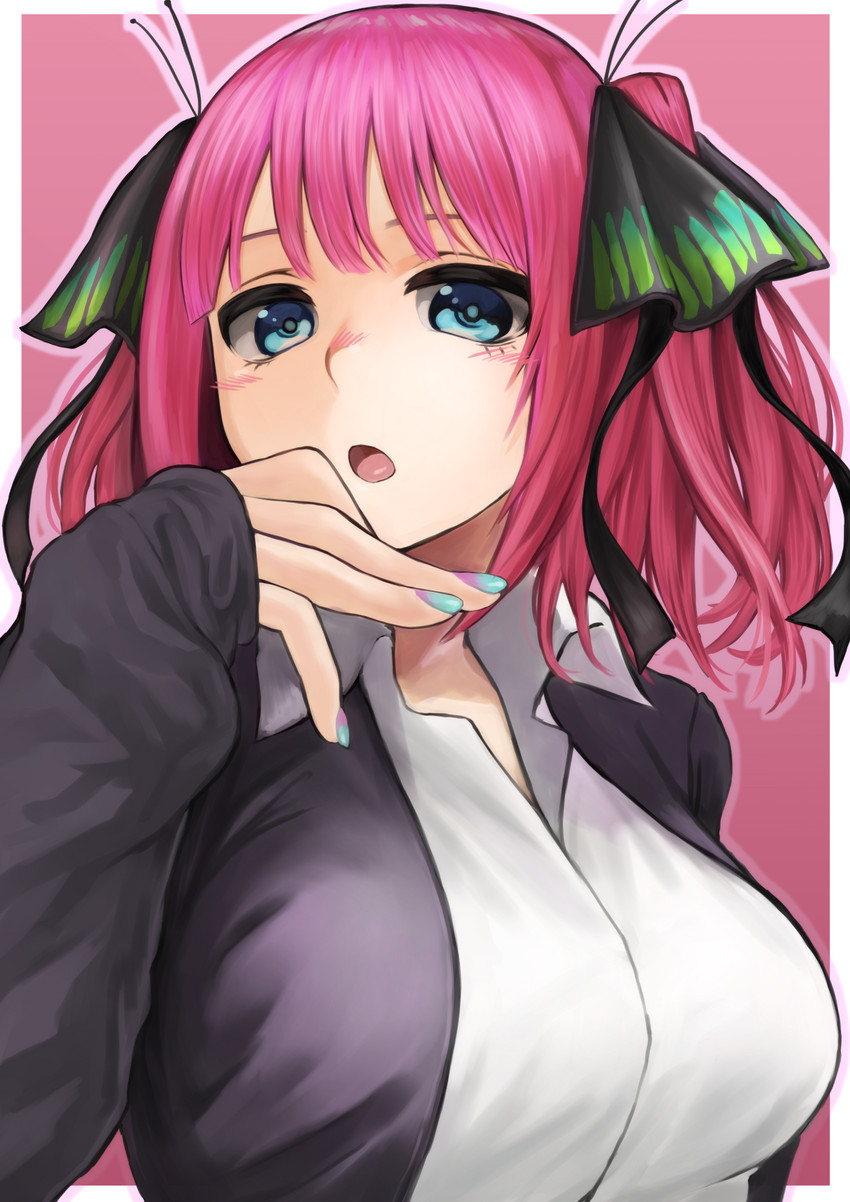 nakano nino (go-toubun no hanayome) drawn by izawa_(bhive003)