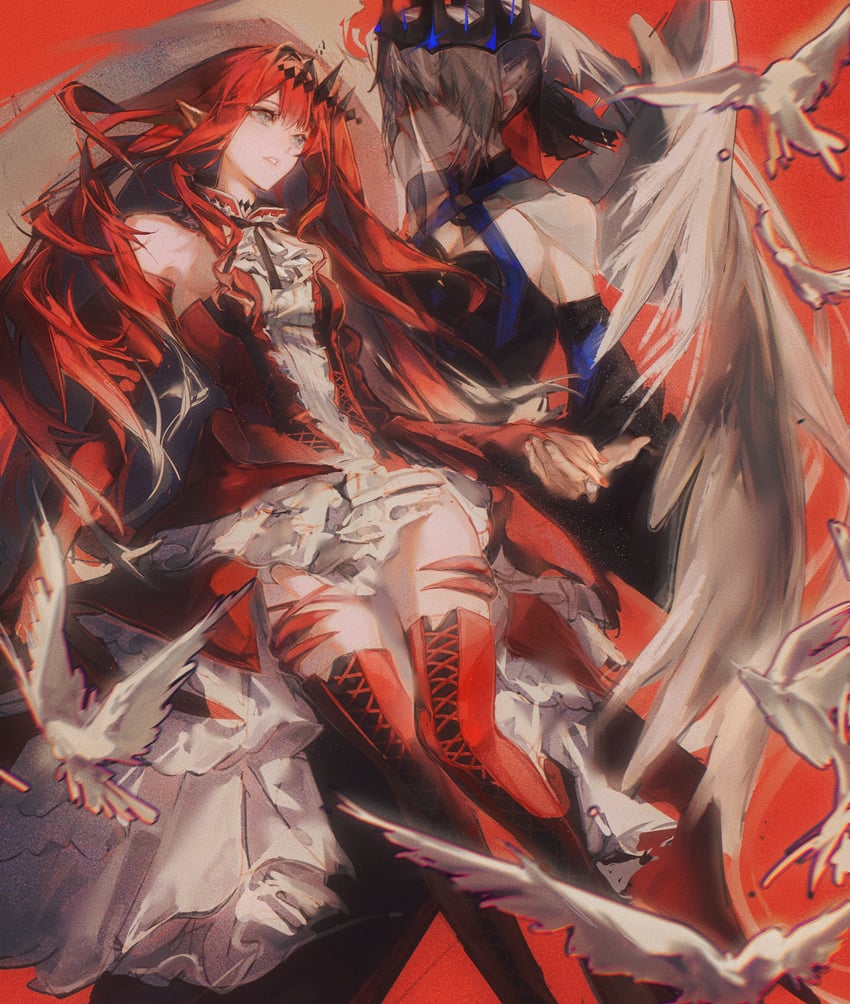 baobhan sith and morgan le fay (fate and 1 more) drawn by wan_ce