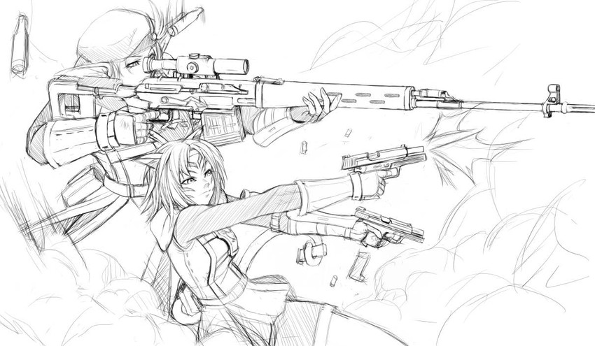 adventurer (final fantasy and 1 more) drawn by nakadera_akira