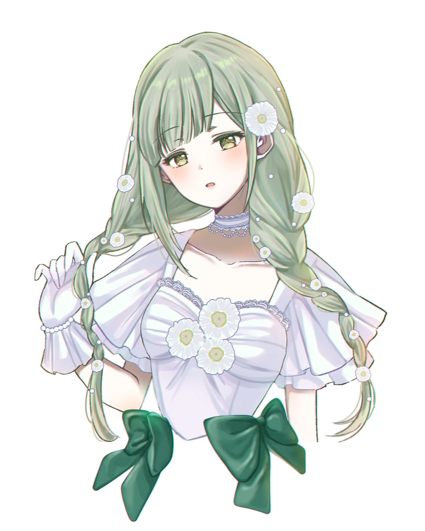 wakaba mutsumi (bang dream! and 1 more) drawn by ppora