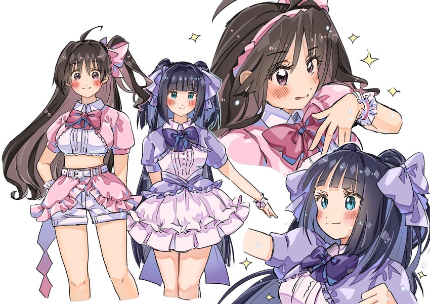 mochizuki ayako and shizuku (nige jouzu no wakagimi) drawn by kimi1322053