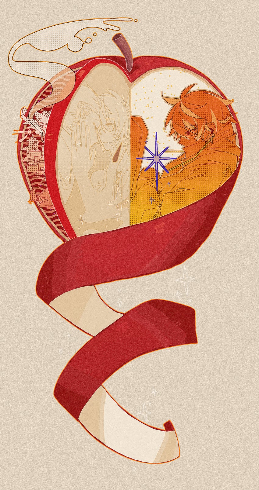theodore riddle and rumeld othmayer (saibou shinkyoku) drawn by guimao