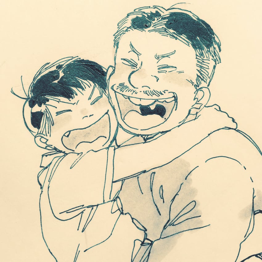 matsuno osomatsu and matsuno matsuzou (osomatsu and 1 more) drawn by ojima_(ojimadou)