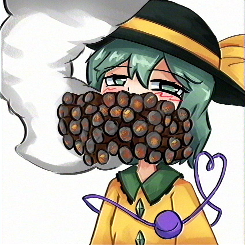 komeiji koishi (touhou and 1 more) drawn by lad_der