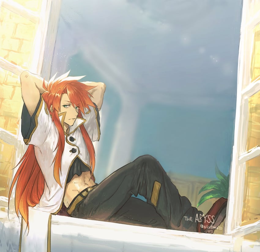 luke fon fabre (tales of and 1 more) drawn by plytometo